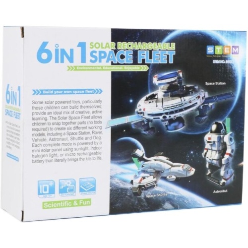 Stem Toy Space Fleet 6 in 1 Solar Power