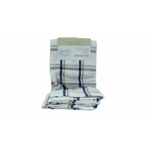 Terry Kitchen Towels 2pk. 18 x 28