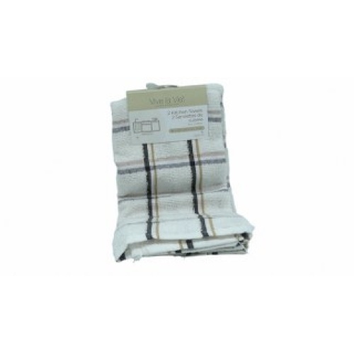 Terry Kitchen Towels 2pk. 18 x 28