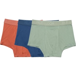Trunks Men's Boxers 3pk. Small Assorted Colours Fruit Of The Loom