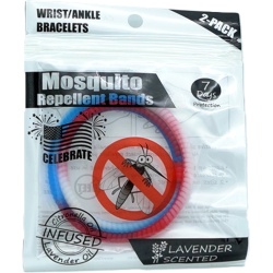 Mosquito Repellent Bands 2pk. Lavender Scented 7 Days