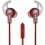 Fuse Sport Earbuds w/Inline Microphone Red Eacko Unltd