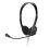 Stereo Headset w/Boom Mic 3.5mm Black Xtech