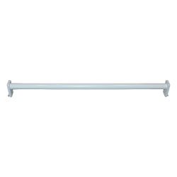 Closet rod - white adjustable 48 to 96 inches