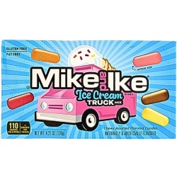 Mike And Ike Ice Cream Truck Mix Candy 120g.