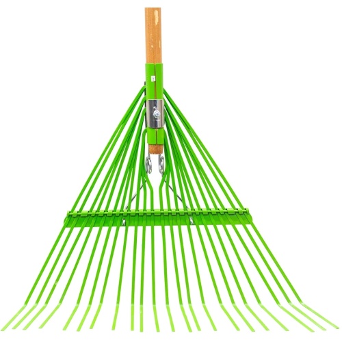 Lawn & Leaf Rake Flex-steel 22-tine 22in 54in Wood Handle