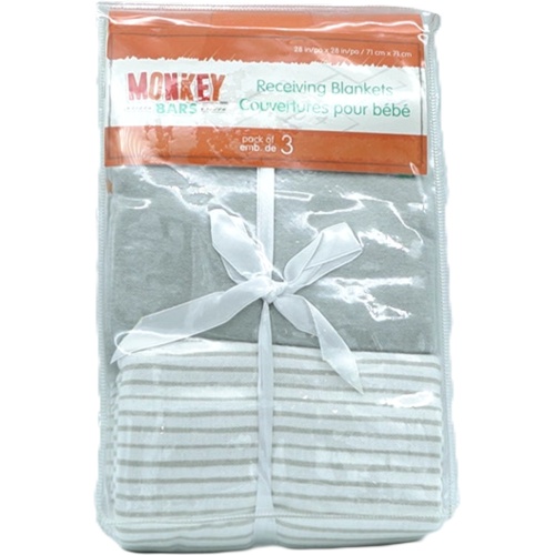 Receiving Blankets 3pk. 28 x 28