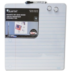 Dry Erase Board Lined 14 x 14" Quartet"