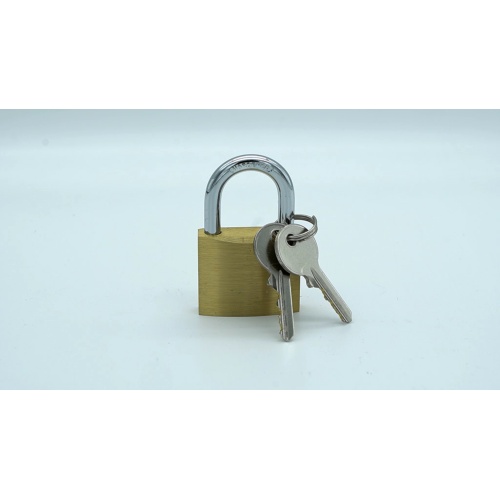 Padlock 1-3/4 Brass w/2 Keys