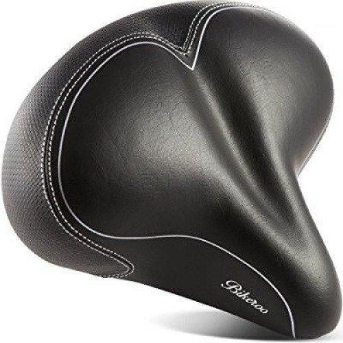 Comfortable Bike Saddle Wide Cushioned Bicycle Seat Bikeroo