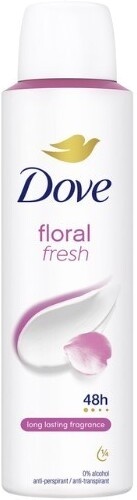 Dove Body Spray 150ml Anti-perspirant Floral