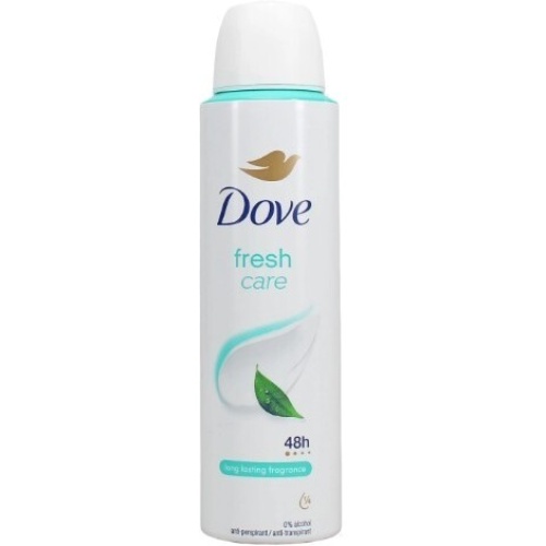 Dove Body Spray 150ml Anti-perspirant Fresh