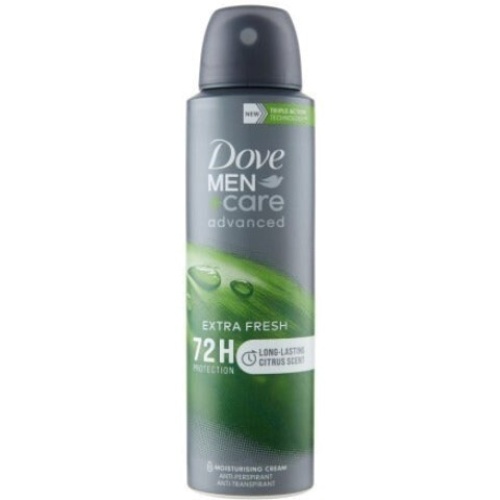 Dove Body Spray 150ml Anti-perspirant Men Advcare Extrafresh
