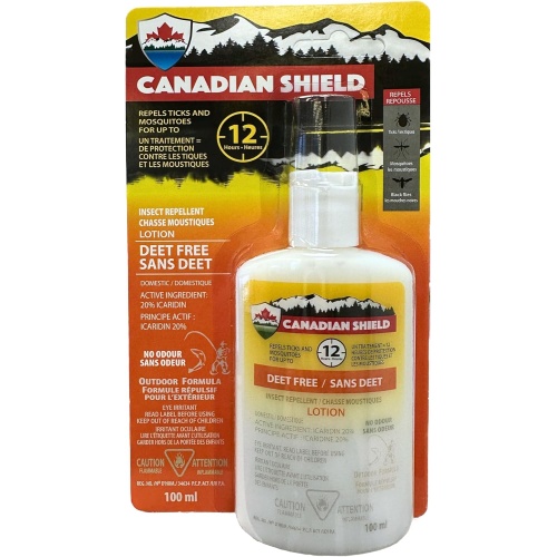 Insect Repellent Lotion Deet Free 100ml. Canadian Shield