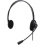 Stereo USB Headset w/Adjustable Headband & Flexible Boom Mic Manhattan