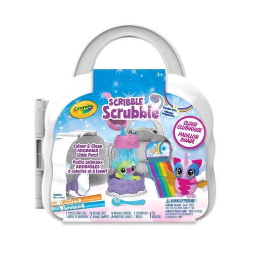 Scribble Scrubbie Cloud Clubhouse Playset Crayola