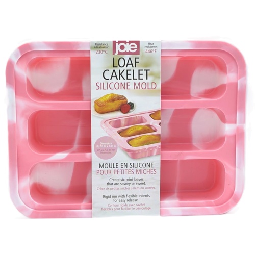 Loaf Cakelet Silicone Mold 8 x 10.82