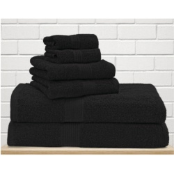 Bath Sheet Black 34 x 64 Allure