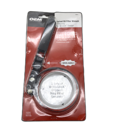 Swivel Oil Filter Wrench w/Webb Lock Design 3-7/16 To 3-3/4
