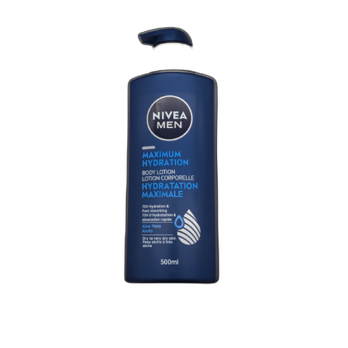 Body Lotion Maximum Hydration 500mL Nivea Men