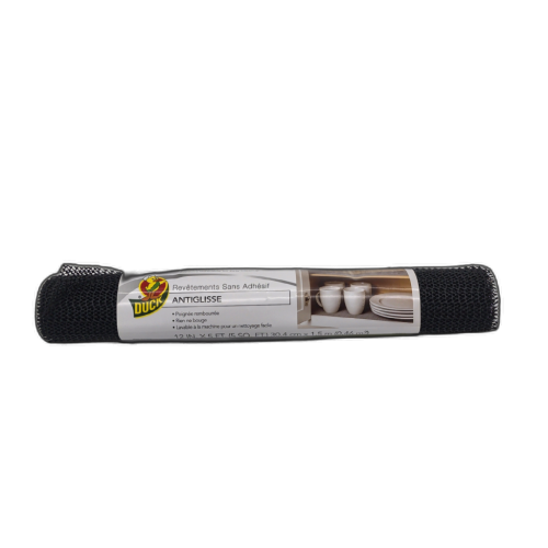 Non Adhesive Liner 12 x 5' Black Non-Slip Duck