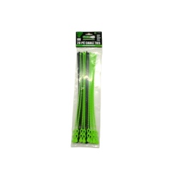 12 Beaded Cable Ties 20pk. Grip"