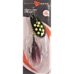Black Fire Spinner Size 1/3oz. Yellow South Bend