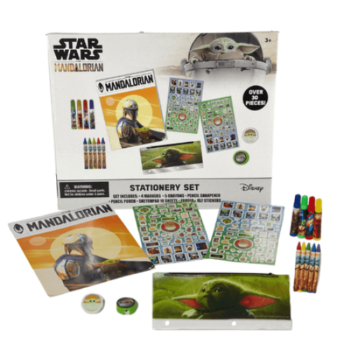 Star Wars The Mandalorian Stationery Set Over 30pcs.