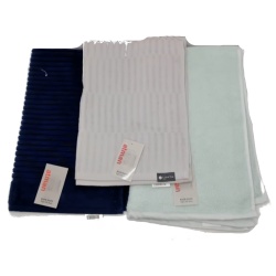 Bath Mat 20x30" 100% Cotton Ass't Colours Atman"