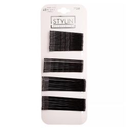 Bobby Pins Ass't Sizes 48pk Stylin