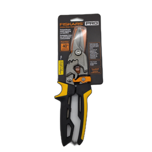 Aviation Snips Straight Cut Fiskars Pro