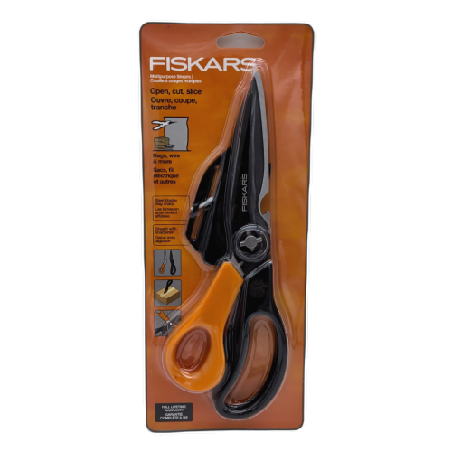Multipurpose Shears W/sheath With Sharpener Fiskars