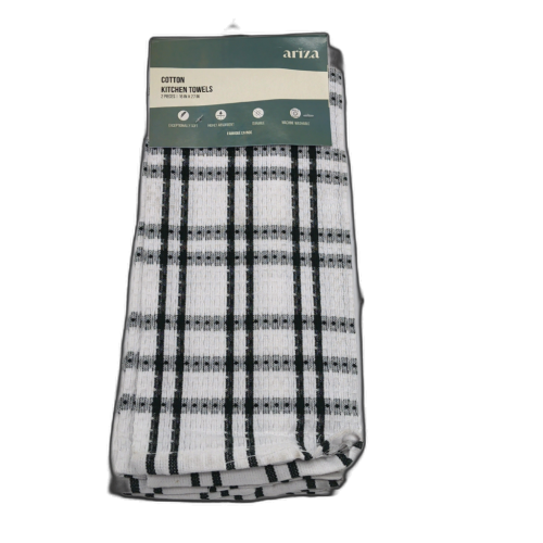 Cotton Kitchen Towels 2pk. 16 X 27