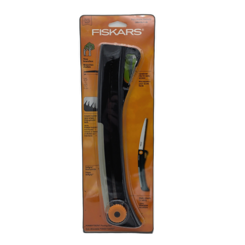 Power Tooth Pruning Saw 10 Retractable Blade W/carabiner Fiskars