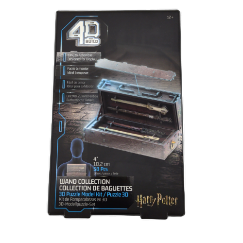 Harry Potter 3d Puzzle Model Kit Wand Collection 4 4d Build