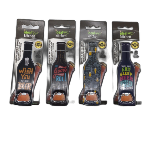 Magnetic Bottle Opener Ideal Kitchen Assorted