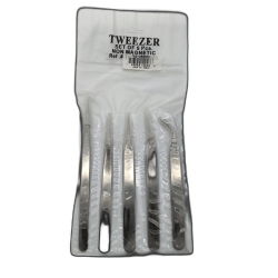 Professional Non Magnetic Tweezer Set 5pk.
