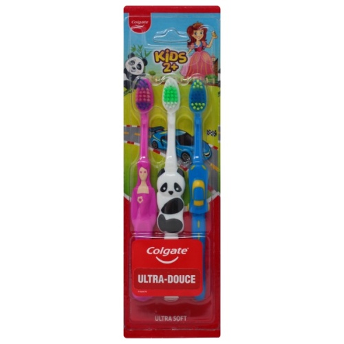Colgate T/b Kids Ultra Soft 3pk