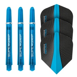 Flights & Shafts H. Aqua/Black