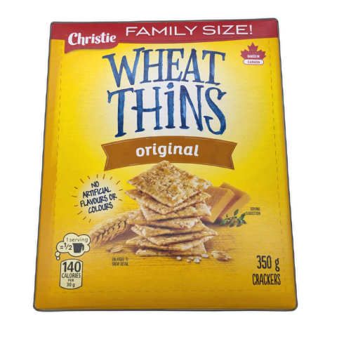 Wheat Thins Original Crackers 350g. Christie