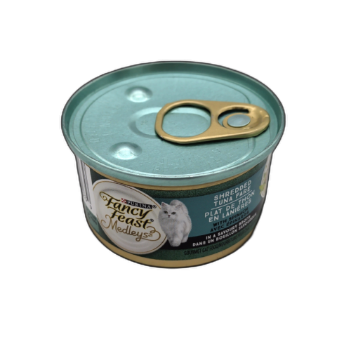 Cat Food Shredded Tuna Fare 85g. Fancy Feast