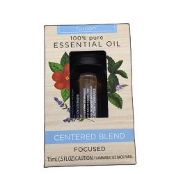 100% Pure Essential Oil Centered Blend Focused 15ml