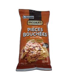 Pretzel Pieces Cheddar Cheese 92g. Snyder's Of Hanover