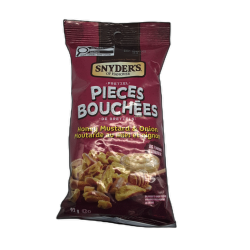 Pretzel Pieces Honey Mustard & Onion 92g. Snyder's Of Hanover