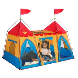 Fantasy Palace Play Tent 72 X 48" X 48" Red Gigatent"