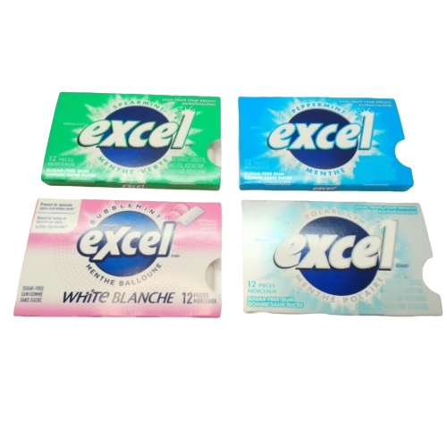 Excel Gum 12pcs. Assorted Flavours Wrigley's