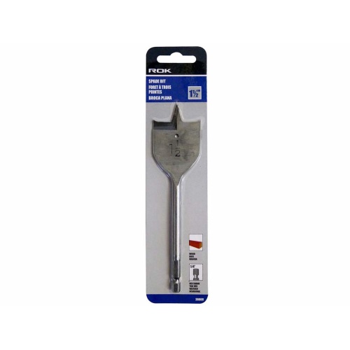 Spade drill bit 1-1/2 x 6 inch
