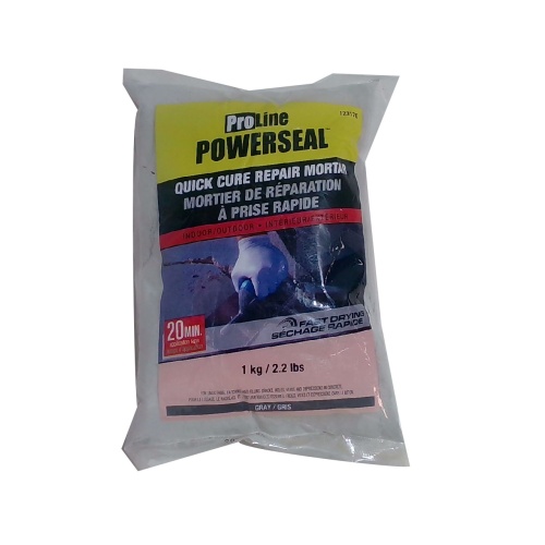 Quick cure repair mortar 1kg 2.2lbs