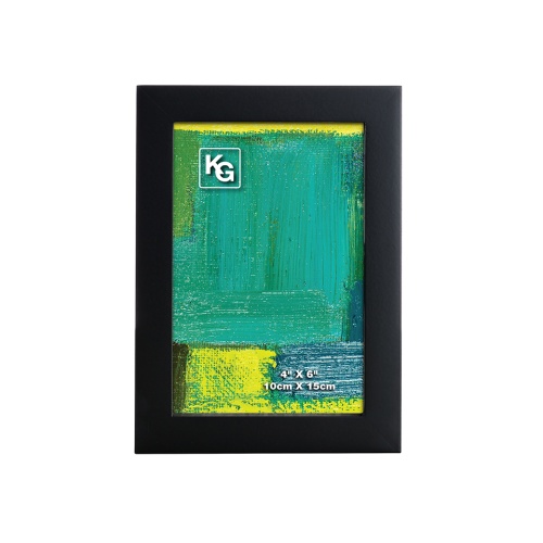 FRAME CONTEMPO 4X6in WOOD BLACK