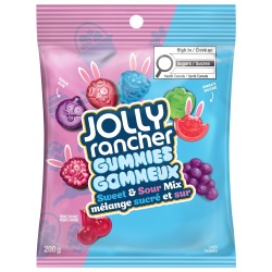 Jolly Rancher Gummies Sweet & Sour Mix 200g.